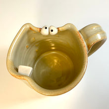 Load image into Gallery viewer, OE Mug Square - Crust Glaze - Chicken Tracks - Righty