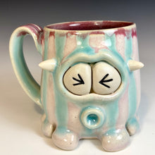 Load image into Gallery viewer, Timmit Mug - Righty - CandyStripeGlaze - McSquinty