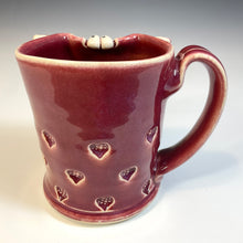 Load image into Gallery viewer, OE Mug Square - Raspberry Glaze - Ears - Righty