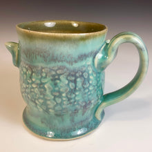 Load image into Gallery viewer, FaceMug Med - Celadon Glaze - Melf