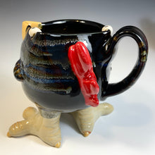 Load image into Gallery viewer, Ab Chicken Mug w/ Feet! - AKD Glaze - Lefty