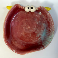 Load image into Gallery viewer, Ooglie Eye SpoonRest - Raspberry Glaze