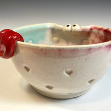 Load image into Gallery viewer, Ooglie Eye Bowl Sm - Pinkiedoo Glaze - Tongue