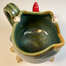 Load image into Gallery viewer, Ab Chicken Mug w/ Feet! - Oscar Glaze - Lefty