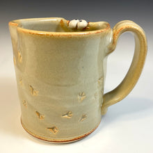 Load image into Gallery viewer, OE Mug Square - Crust Glaze - Chicken Tracks - Righty