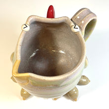 Load image into Gallery viewer, Ab Chicken Mug w/ Feet! - BabyApe Glaze - Righty (Copy)
