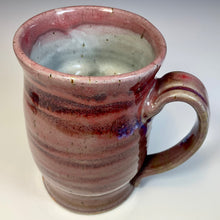 Load image into Gallery viewer, Skull Mug Tall - Copper Red Glaze Snarky