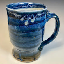 Load image into Gallery viewer, Skull Mug Tall - Denim Glaze LowBrow