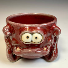Load image into Gallery viewer, Tri-Squiddy Shot - CopperRed Glaze Fangs