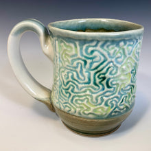 Load image into Gallery viewer, Cat's Coral Texture Mug - Aquas