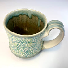 Load image into Gallery viewer, Cat's Coral Texture Mug - Aquas
