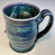Load image into Gallery viewer, Skull Mug - Blue Glaze