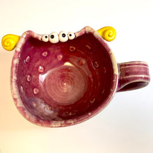 Load image into Gallery viewer, Ooglie Eye Cup - Righty - Raspberry Glaze Hearts
