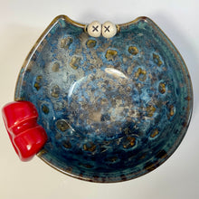 Load image into Gallery viewer, Ooglie Eye Bowl Sm - Blue Glaze - XEyes