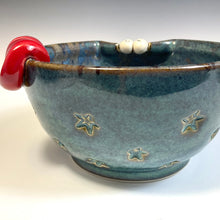 Load image into Gallery viewer, Ooglie Eye Bowl Sm - Blue Glaze - XEyes