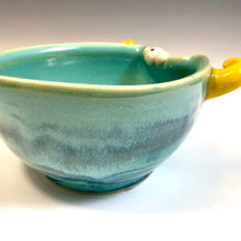Load image into Gallery viewer, Ooglie Eye Bowl Sm - Seafoam Glaze - YHorns
