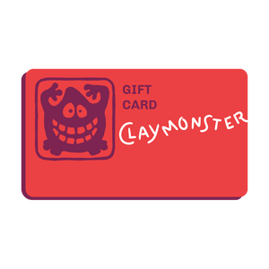 Claymonster Pottery Gift Card