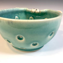 Load image into Gallery viewer, Ooglie Eye Bowl Sm - Celadon Glaze - Ears
