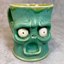 Load image into Gallery viewer, Zambie Mug - PPWBGlt Glaze - Shorty/Scaredy
