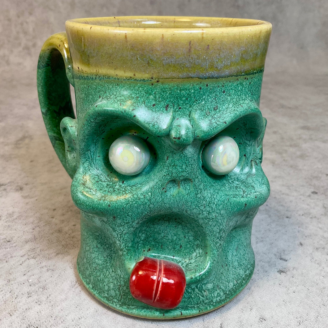 Zambie Mug - PPWBG Glaze - Opal/Tongue