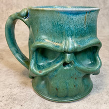 Load image into Gallery viewer, Skull Mug - Ivy Glaze
