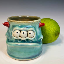 Load image into Gallery viewer, Monster Shot - Celadon Glaze - Triclopse
