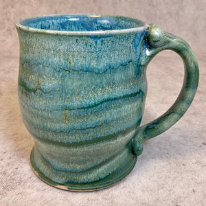 Skull Mug - Ivy Glaze