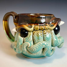 Load image into Gallery viewer, Njord Mug Round - Celadon - Chevrons
