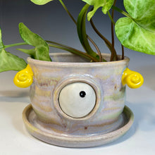 Load image into Gallery viewer, Monster Planter - Med - BabyApe Glaze - Monoclopse

