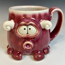 Load image into Gallery viewer, Timmit Mug - Lefty - Raspberry Glaze
