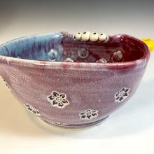 Load image into Gallery viewer, Ooglie Eye Bowl Sm - Pansy Glaze - YHorns
