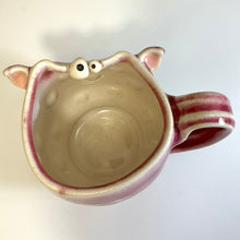 Load image into Gallery viewer, OE Mug - Pinkiedoo Glaze - Righty - Hearts
