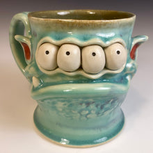 Load image into Gallery viewer, FaceMug Med - Celadon Glaze - Melf
