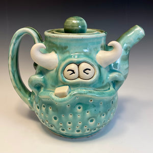 Custom Two Face Teapot