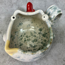 Load image into Gallery viewer, Ab Chicken Mug - White Glaze - Righty
