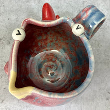 Load image into Gallery viewer, Ab Chicken Mug - Raspberry Glaze - Righty
