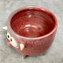 Load image into Gallery viewer, Bitty Squiddy Cup - CopperRed Glaze
