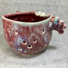 Load image into Gallery viewer, Handy Ooglie Eye Bowl - CopperRed Glaze - Poxy

