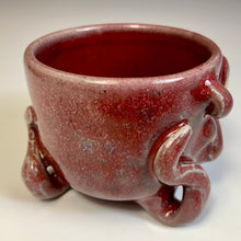 Load image into Gallery viewer, Tri-Squiddy Shot - CopperRed Glaze Fangs
