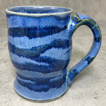 Load image into Gallery viewer, Skull Mug - Denim Bright Blue Glaze
