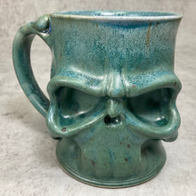 Load image into Gallery viewer, Skull Mug - Ivy Glaze
