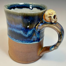 Load image into Gallery viewer, Skull Ornament Mug - WoodFire/Blue
