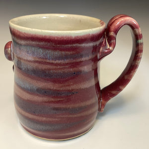 FaceMug Med - Righty - Raspberry Glaze - Teef