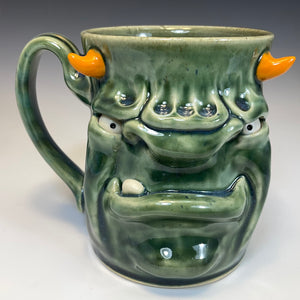 FaceMug Med - Righty - Oscar Glaze - Smug