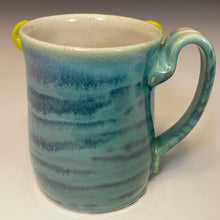 Load image into Gallery viewer, FaceMug Med - Righty - Seafoam Glaze - Derpy
