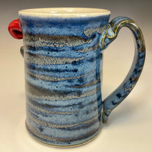Load image into Gallery viewer, FaceMug Tall - Righty - Blue Glaze - Multiclopse
