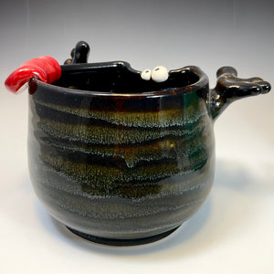 Handy Ooglie Eye Bowl - AKD Glaze - Goofy