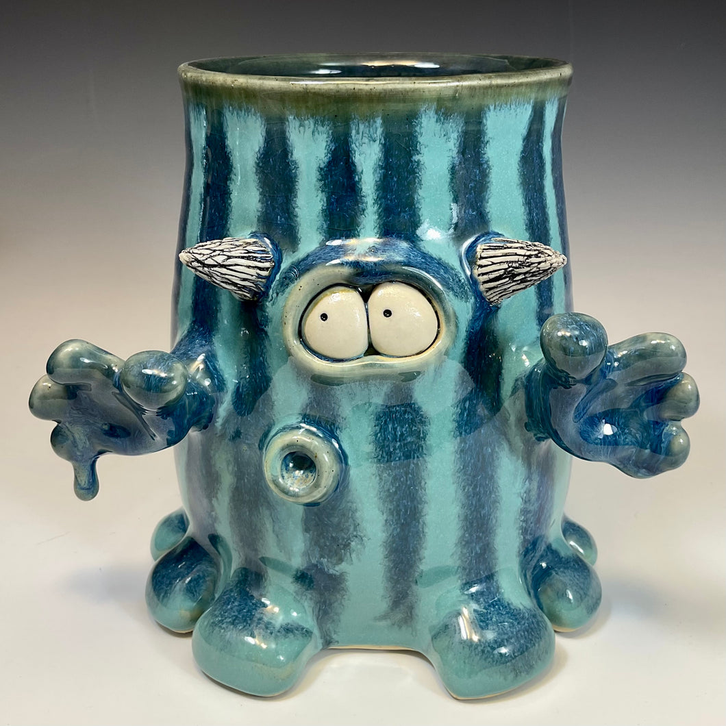 Monster Bucket Jr. - Blue/Seafoam Glaze - Drippy