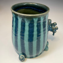 Load image into Gallery viewer, Monster Bucket Jr. - Blue/Seafoam Glaze - Drippy
