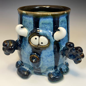 Monster Bucket Jr. - Black/Blue Glaze - 10 Rounds!